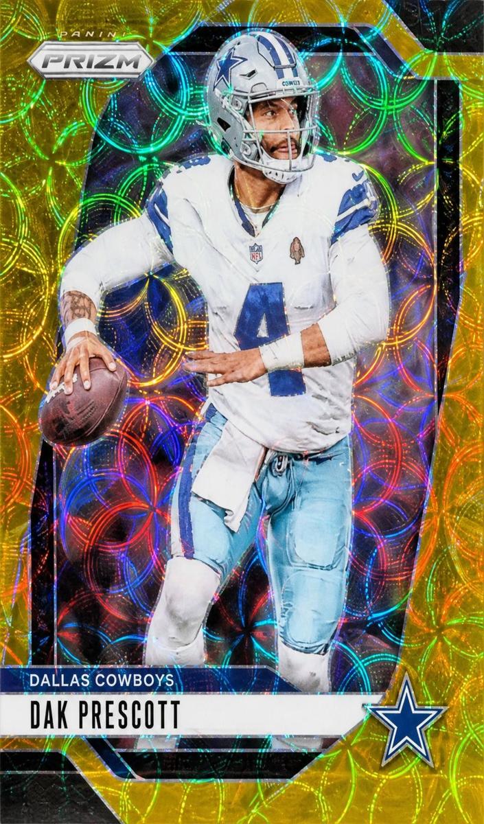 2024 Panini Prizm Football Choice Gold Dak Prescott #73 PSA 10