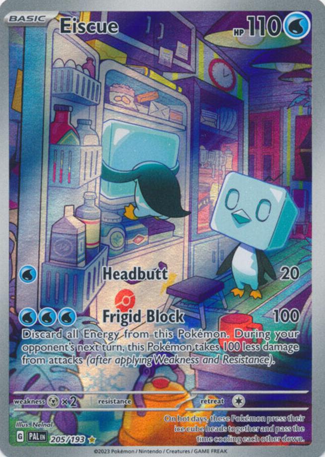 2023 Pokemon Scarlet & Violet Paldea Evolved Eiscue #205