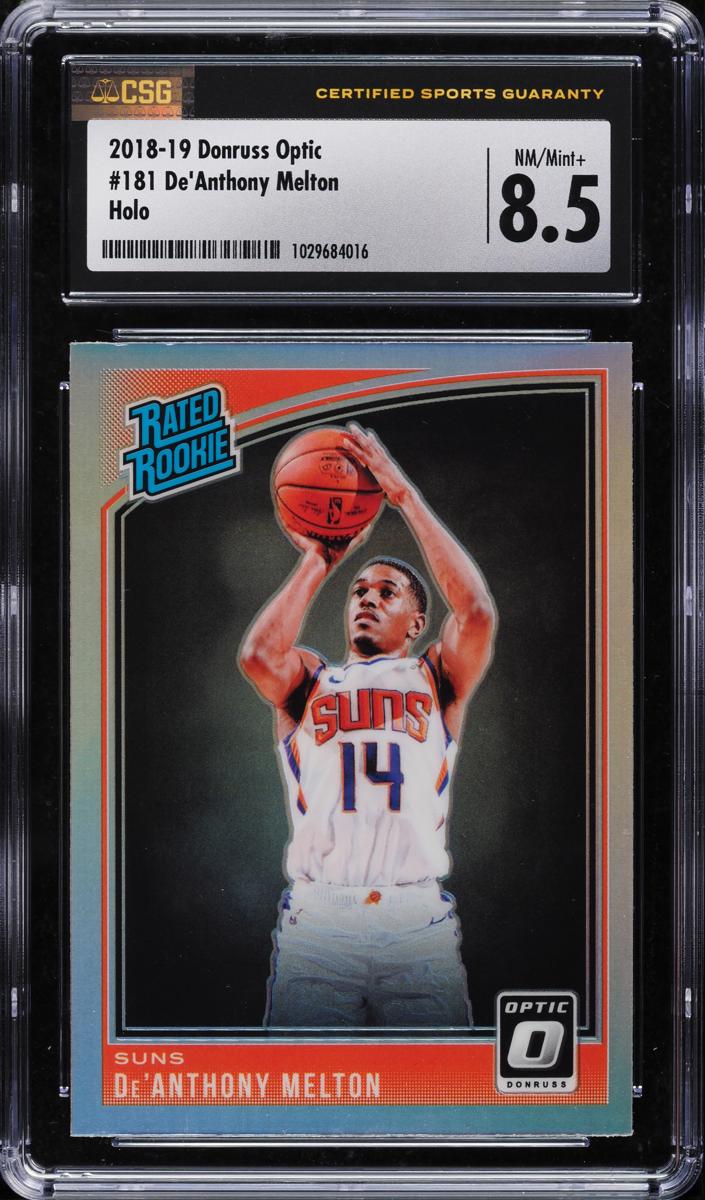 2018 Donruss Optic Basketball Holo De'Anthony Melton #181