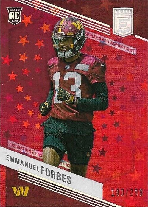 2023 Donruss Elite Football Aspirations Stars Emmanuel Forbes #139