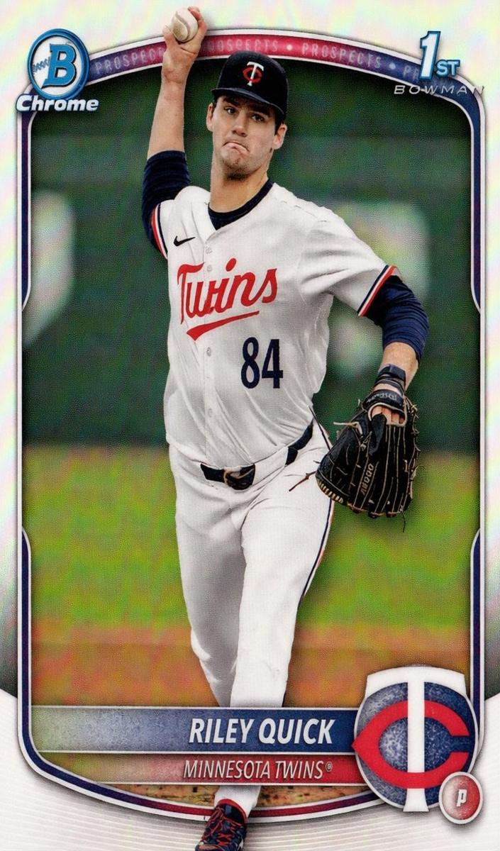 2025 Bowman Draft Chrome Baseball Refractor Riley Quick #BDC-23 PSA 10