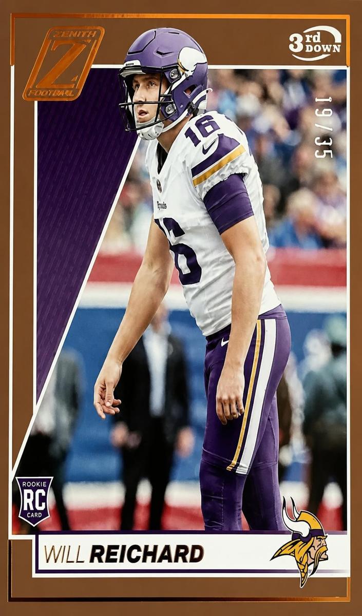 2024 Panini Zenith Football 3rd Down Will Reichard #197
