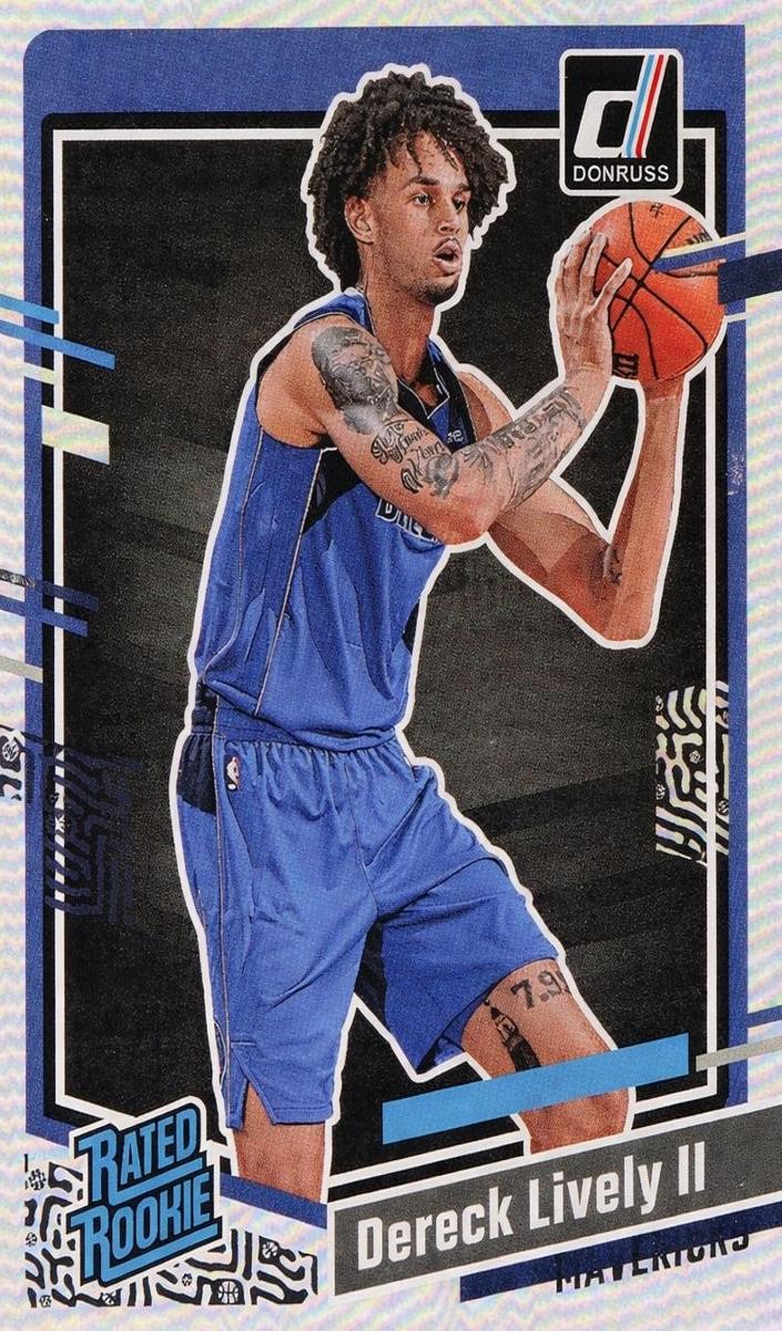 2023 Panini Donruss Basketball Press Proof Silver Die-Cut Dereck Lively II #233 PSA 7.5
