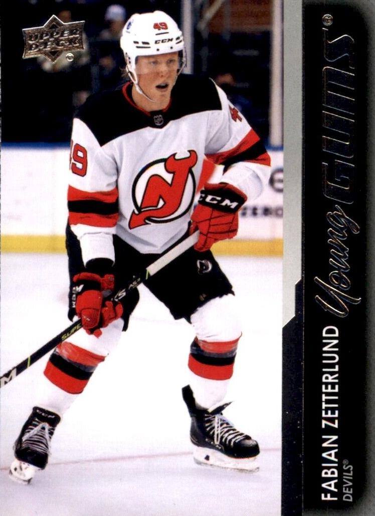2021 Upper Deck Hockey Fabian Zetterlund #729