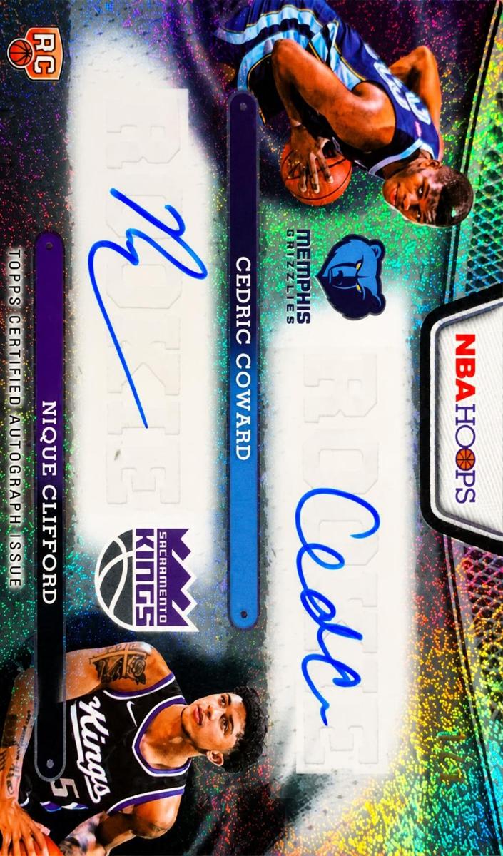 2025 Topps NBA Hoops Basketball Nique Clifford #HRD-CNI