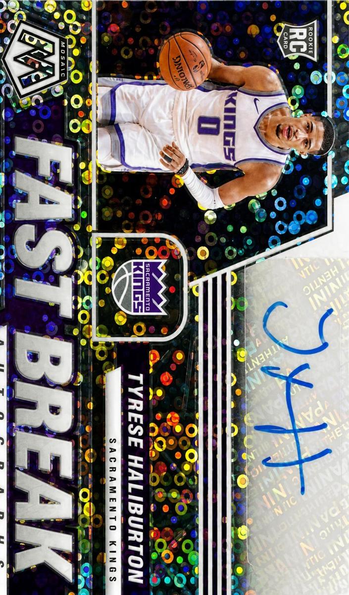 2020 Panini Mosaic Basketball Tyrese Haliburton #75