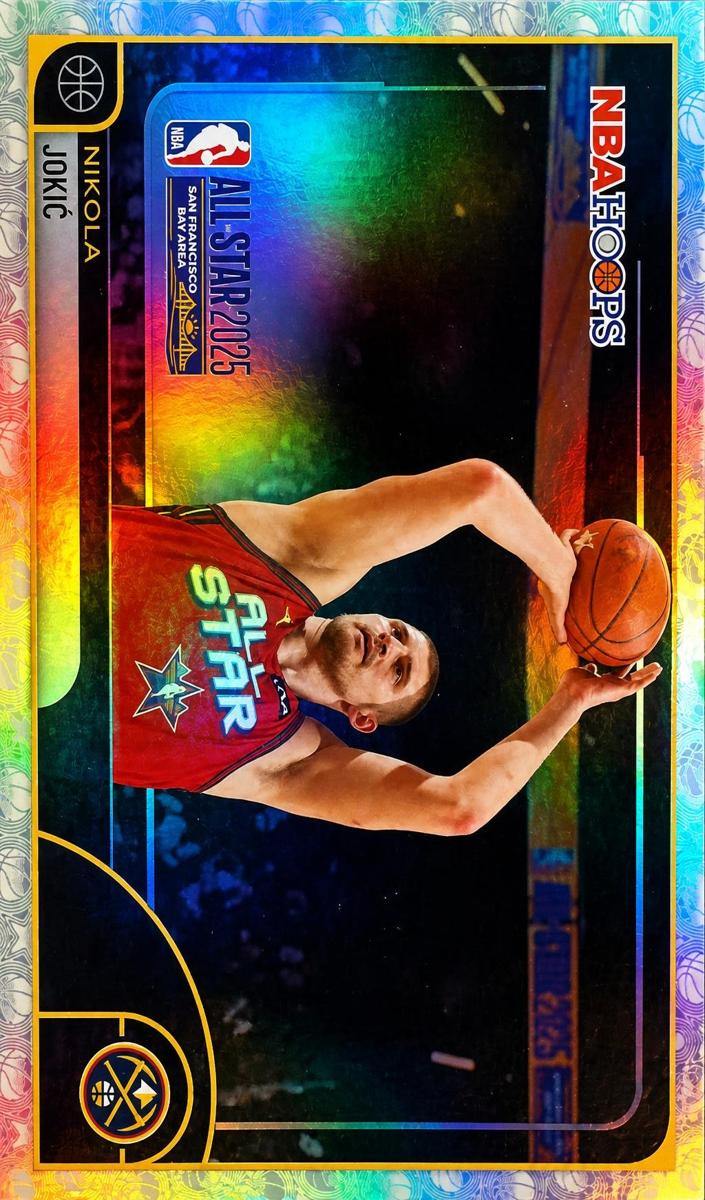 2025 Topps NBA Hoops Basketball Nikola Jokic #290
