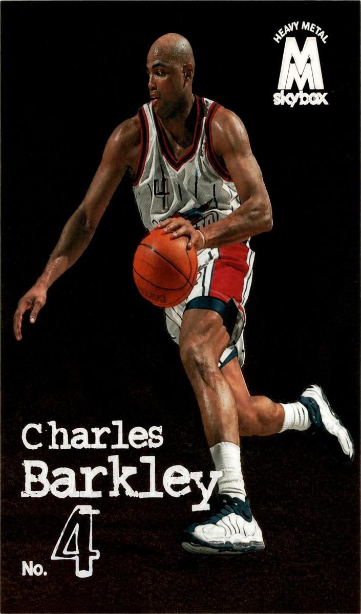 1998 Skybox Molten Metal Basketball Charles Barkley #113