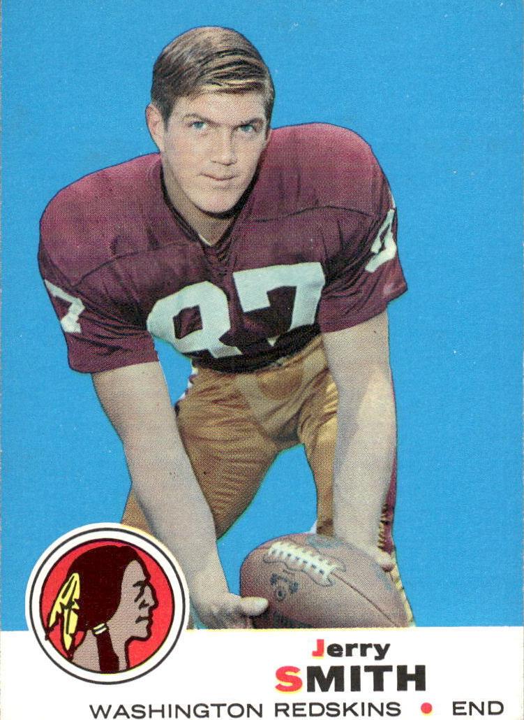 1969 Topps Football Jerry Smith #45 PSA 7.5