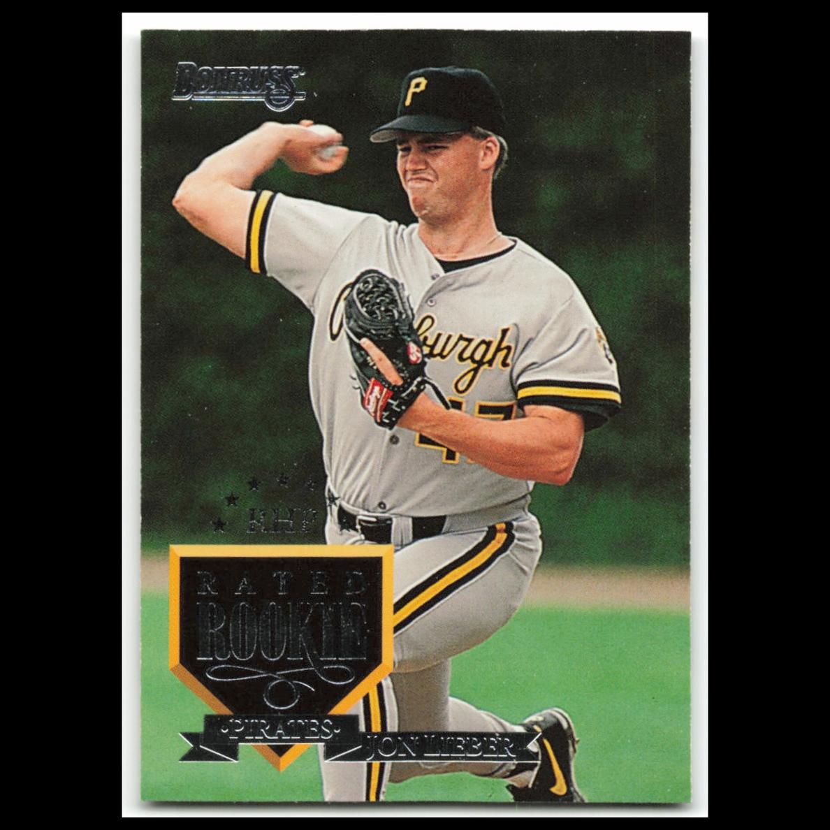 1995 Donruss Baseball Jon Lieber #163
