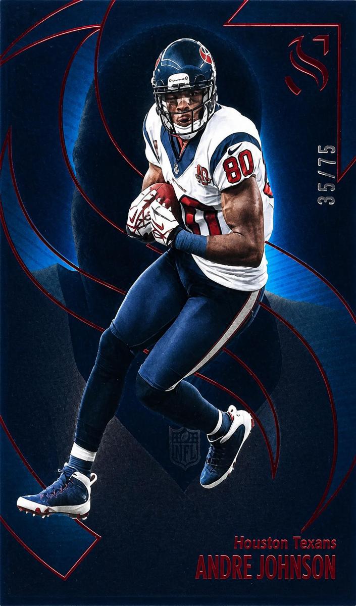 2025 Panini Silhouette Football Red Andre Johnson #69