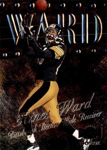 1999 Skybox Metal Universe Football Hines Ward #123 PSA 7
