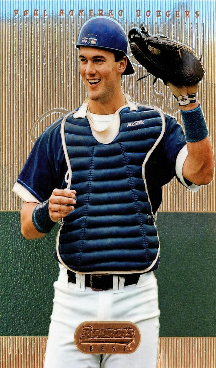 1995 Bowman's Best Baseball Blue Paul Konerko #B28