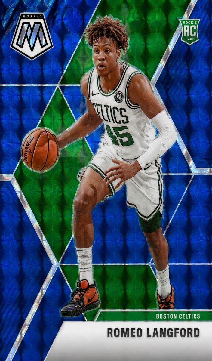 2019 Panini Mosaic Basketball Blue Romeo Langford #233