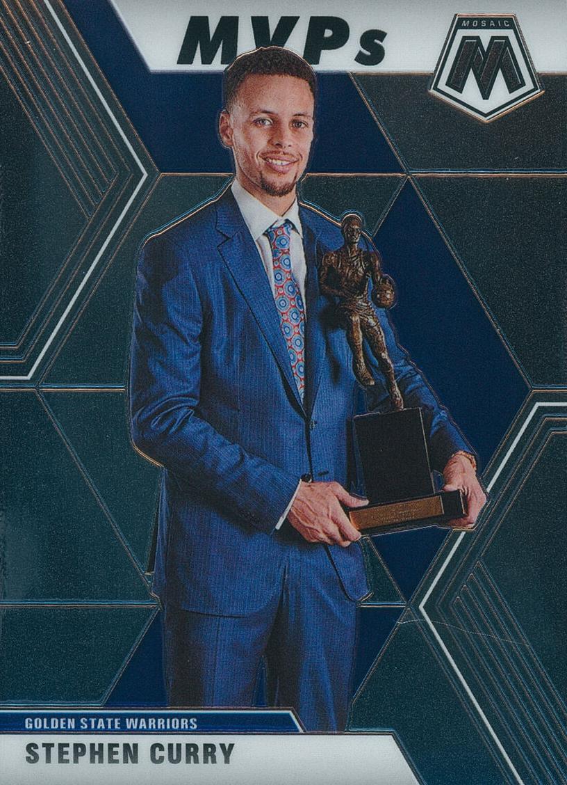 2019 Panini Mosaic Basketball Stephen Curry #299