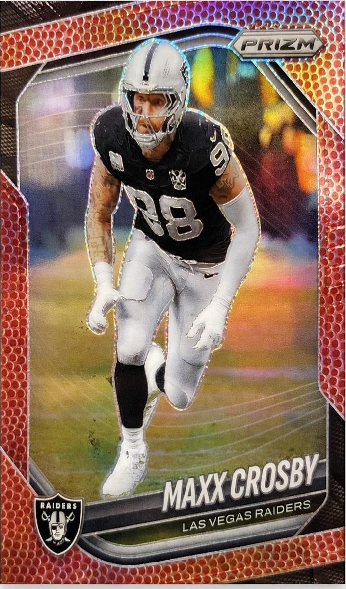 2025 Panini Prizm Football Pigskin Maxx Crosby #195