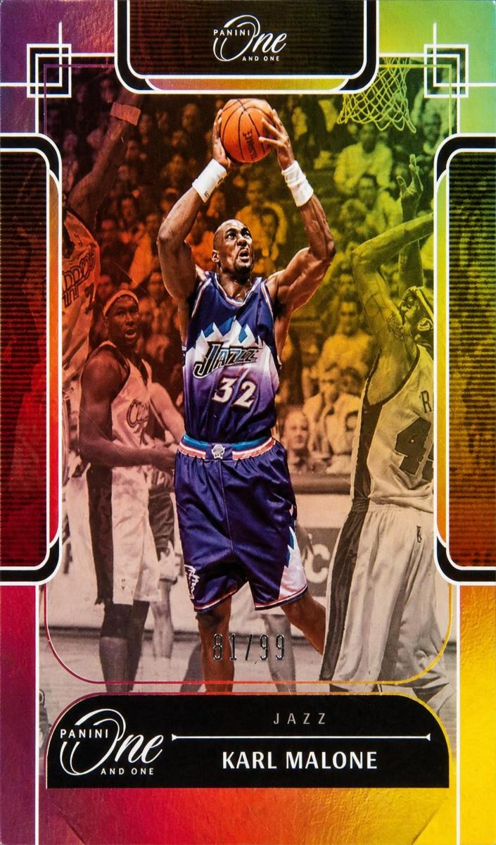 2023 Panini One and One Basketball Karl Malone #151