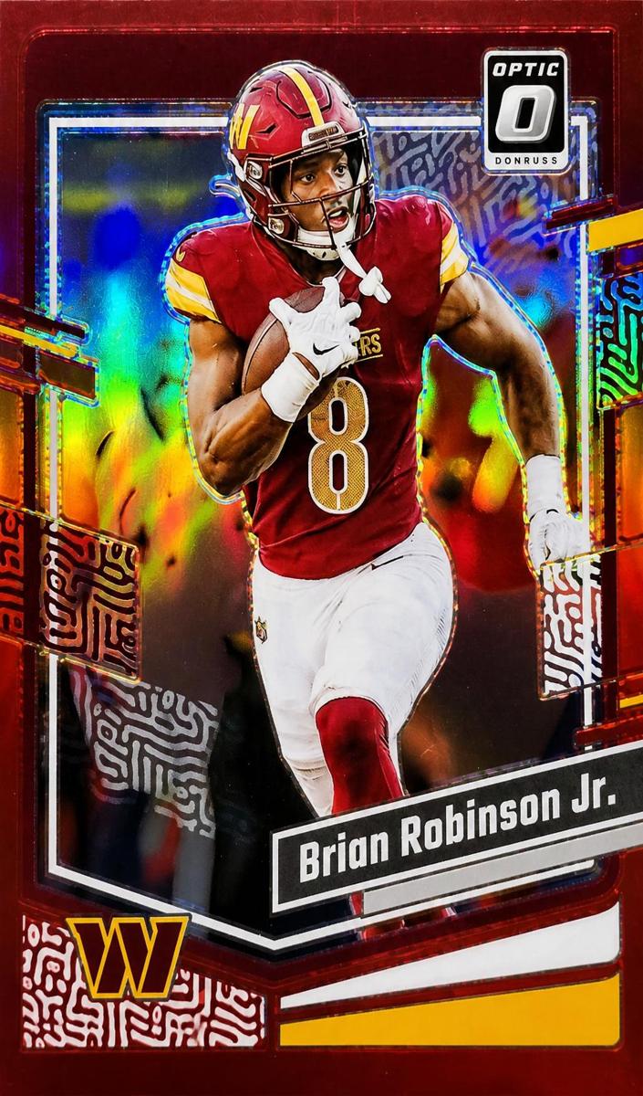 2023 Donruss Optic Football Red Brian Robinson Jr. #195