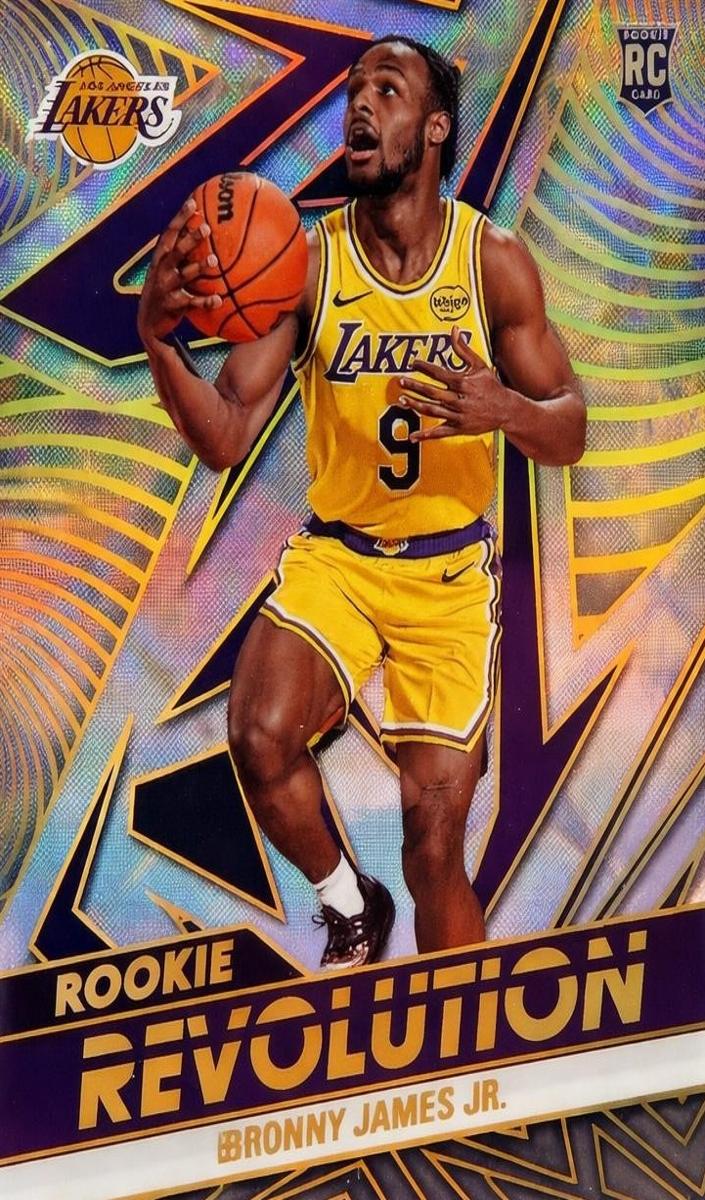 2024 Panini Revolution Basketball Galactic Bronny James Jr. #8 PSA 9