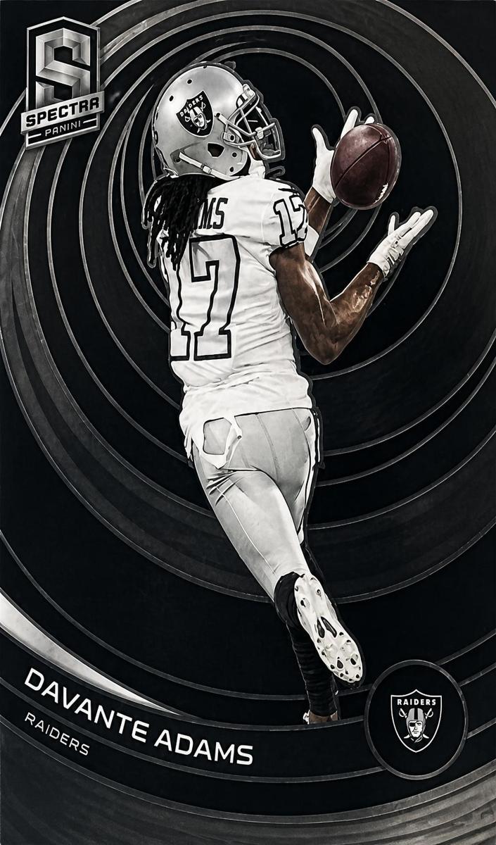 2023 Panini Spectra Football Silver Davante Adams #46