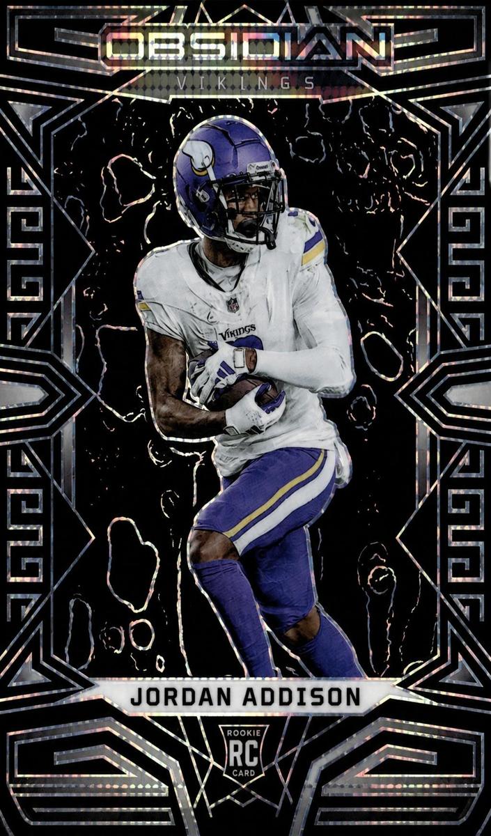 2023 Panini Obsidian Football Asia Jordan Addison #164