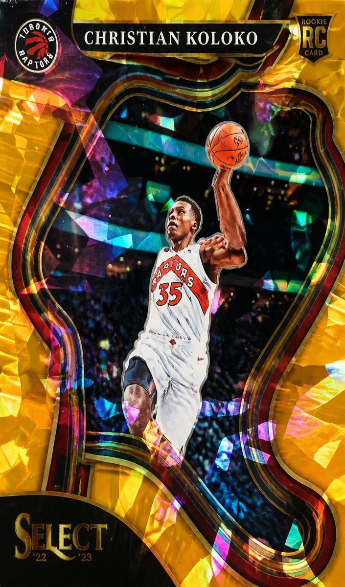 2022 Panini Select Basketball Gold Christian Koloko #297