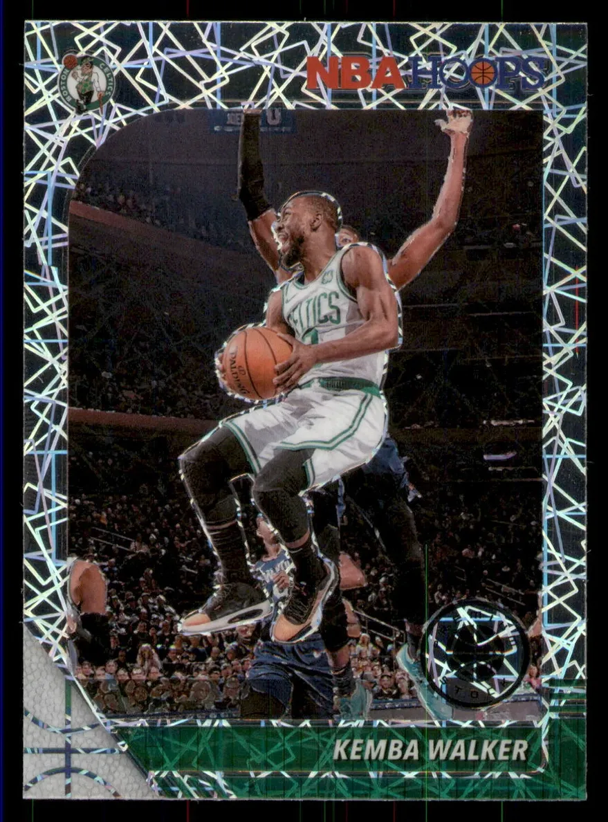 2019 Panini Hoops Premium Stock Basketball Silver Laser Kemba Walker #19