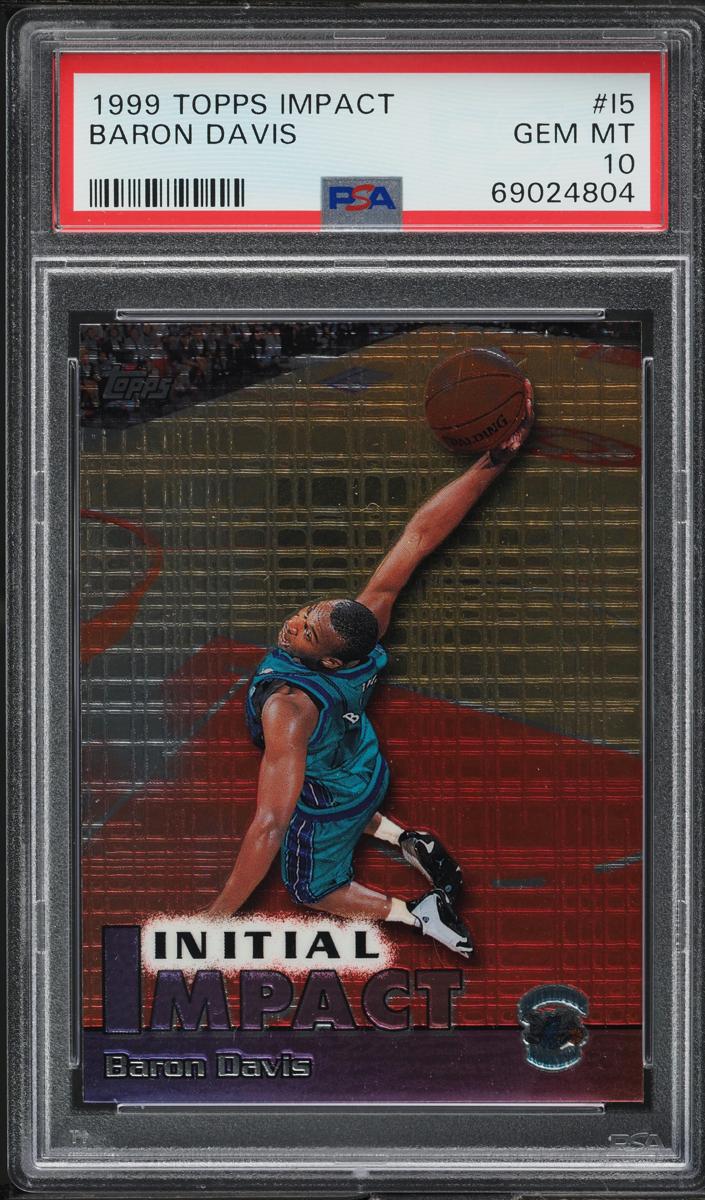 1999 Topps Basketball Baron Davis #I5