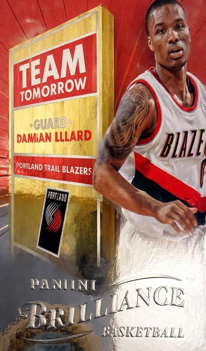 2012 Panini Brilliance Basketball Damian Lillard #9