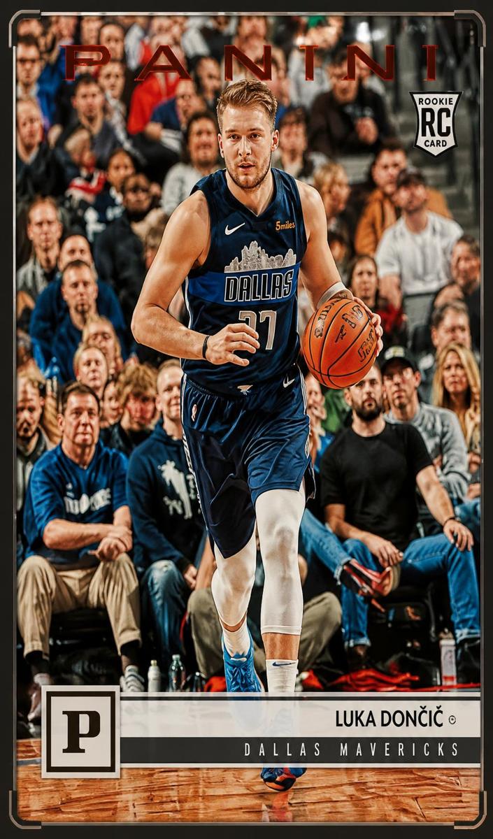 2018 Panini Chronicles Basketball Red Luka Doncic #111 PSA 9