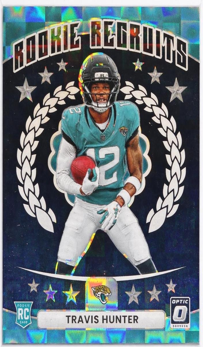 2025 Donruss Optic Football Black Pandora Travis Hunter #3