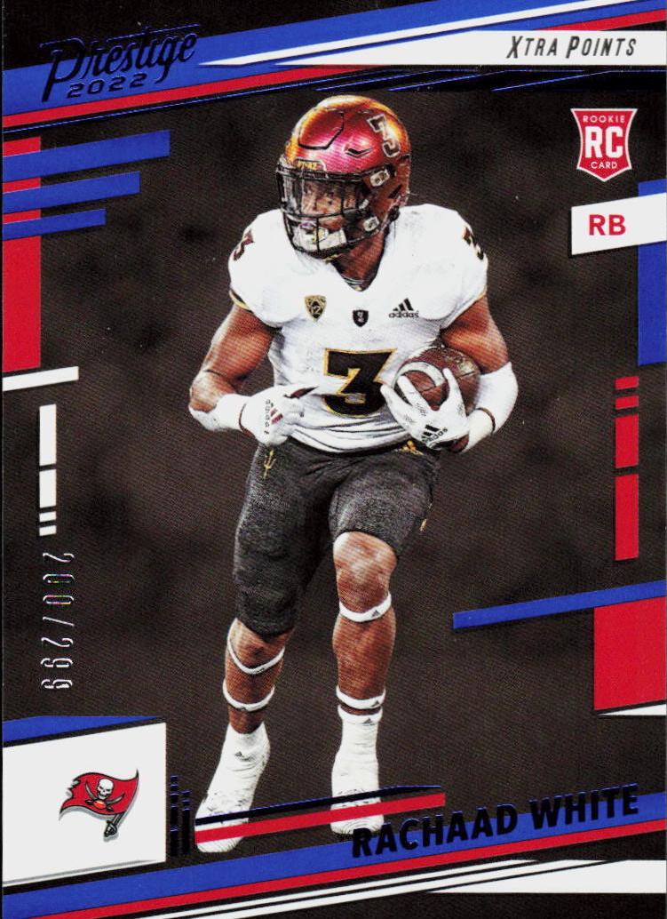 2022 Panini Prestige Football Xtra Points Blue Rachaad White #346