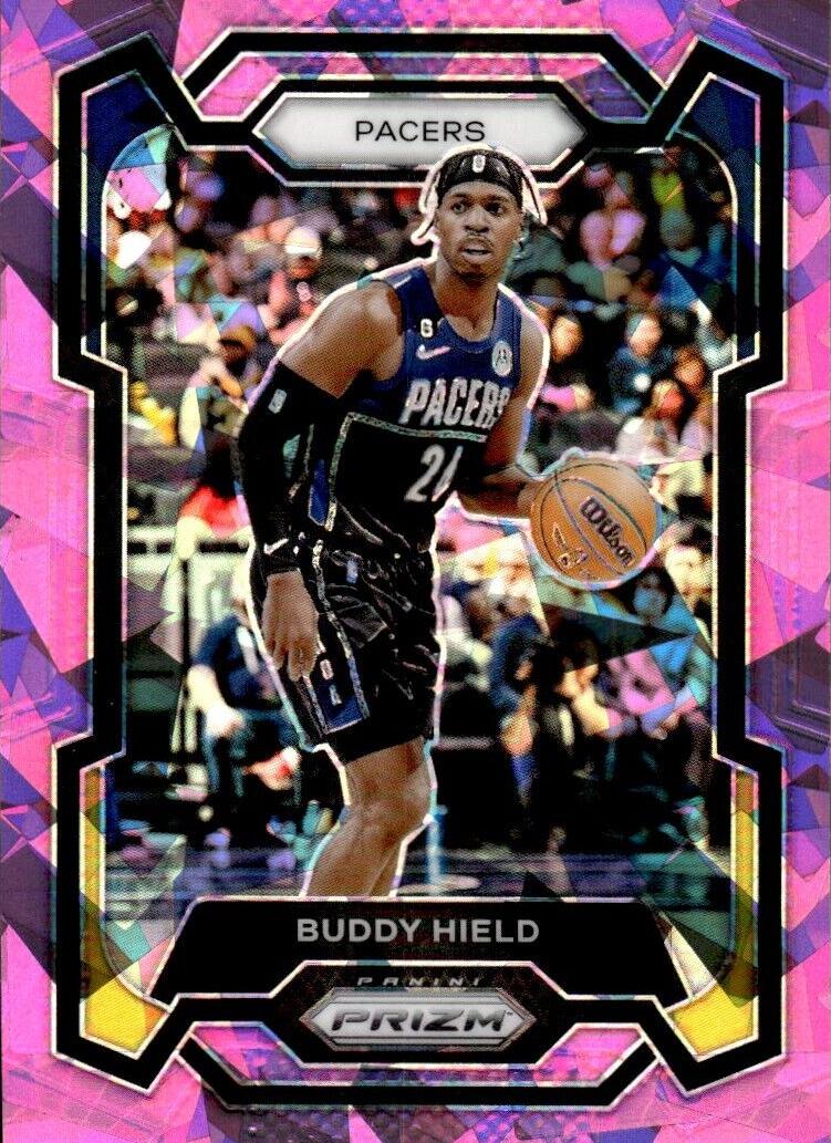 2023 Panini Prizm Basketball Pink Ice Buddy Hield #77