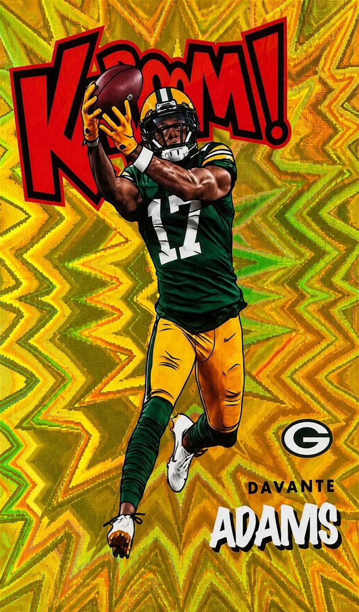 2021 Panini Absolute Football Gold Davante Adams #K9