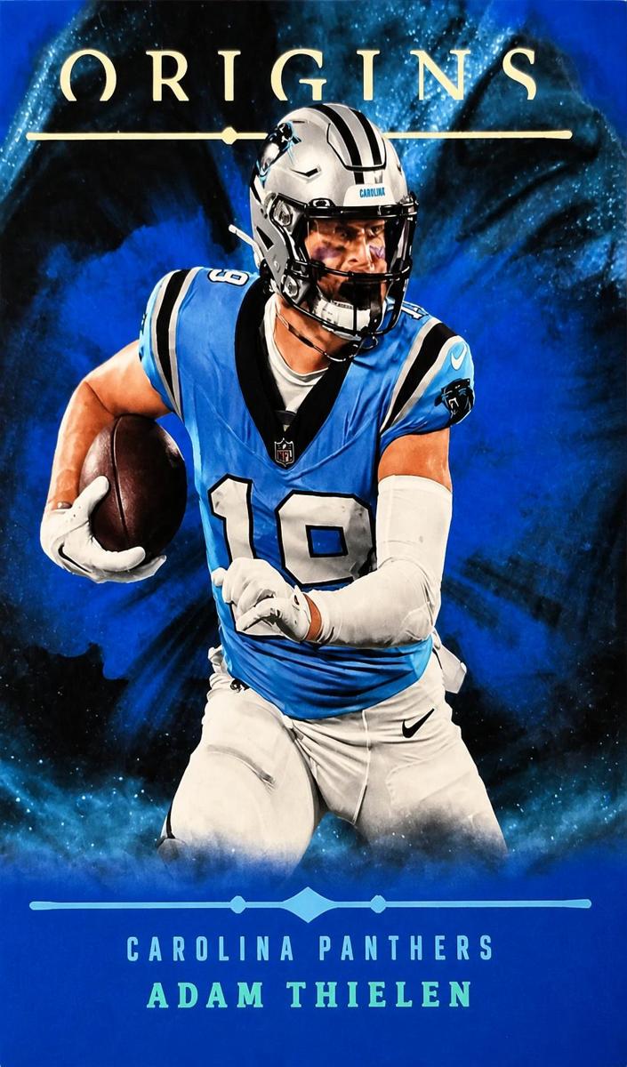 2024 Panini Origins Football Blue Adam Thielen #26