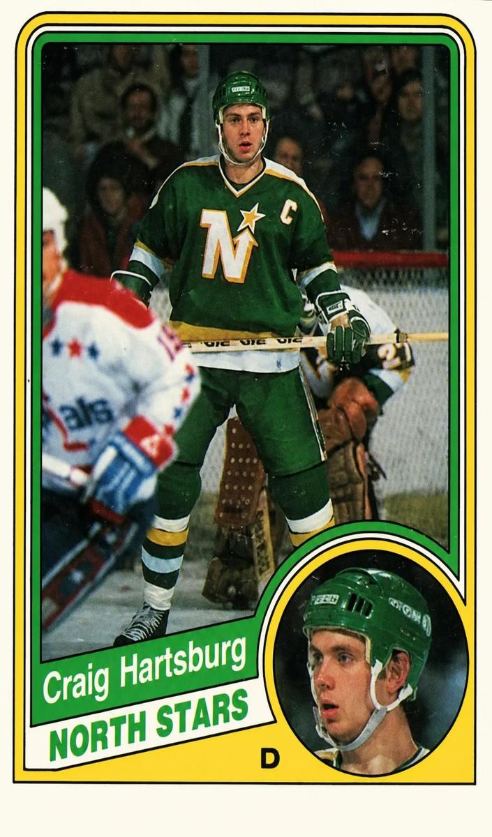 1984 O-Pee-Chee Hockey Craig Hartsburg #98 PSA 9
