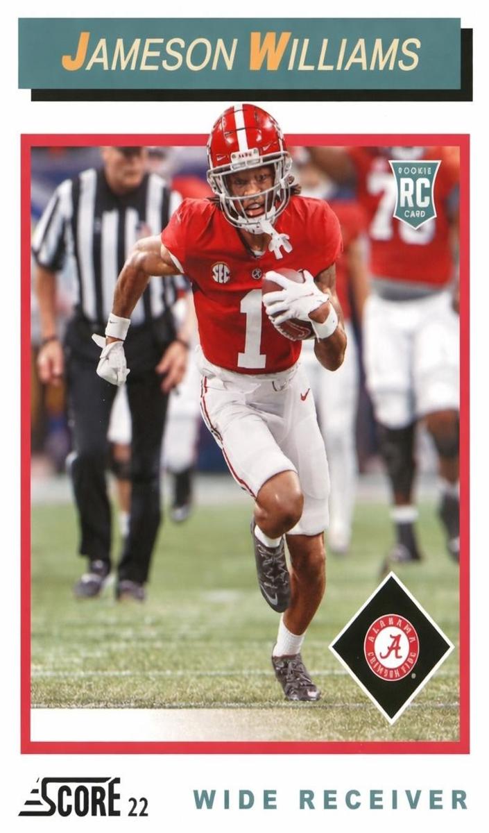 2022 Panini Score Football Jameson Williams #TB-9