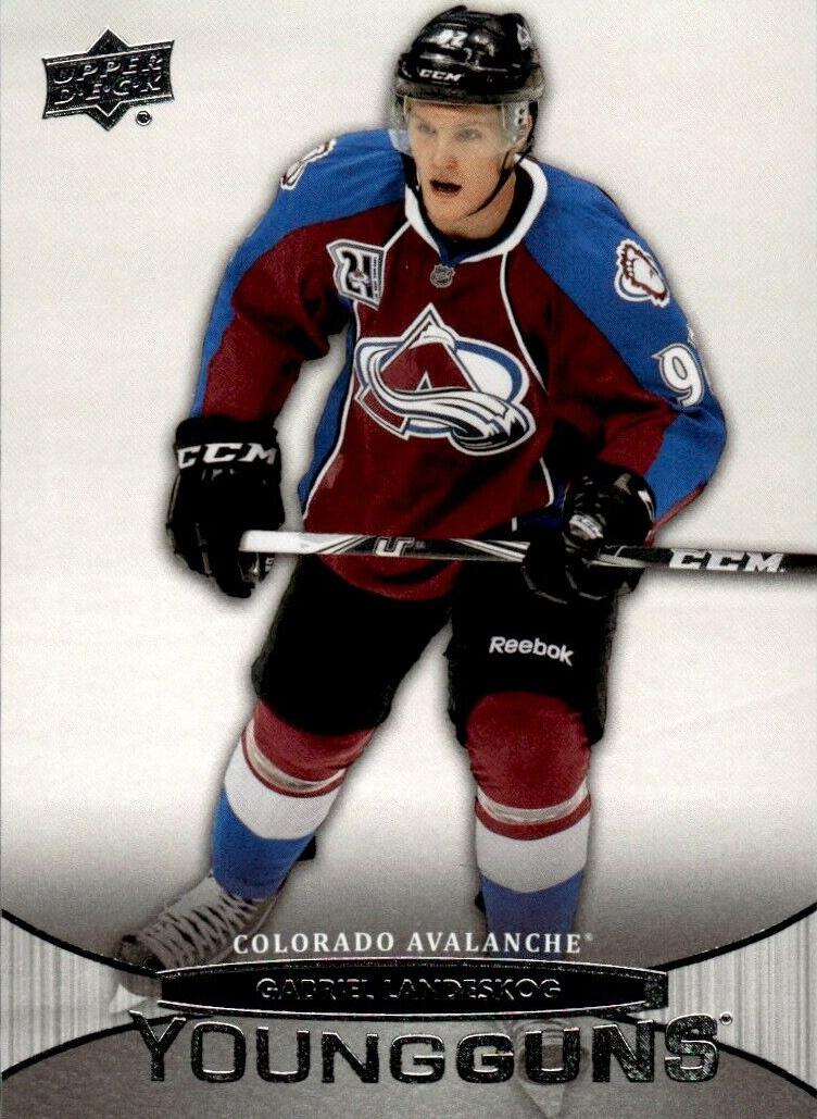 2011 Upper Deck Hockey Gabriel Landeskog #208 RAW Ungraded