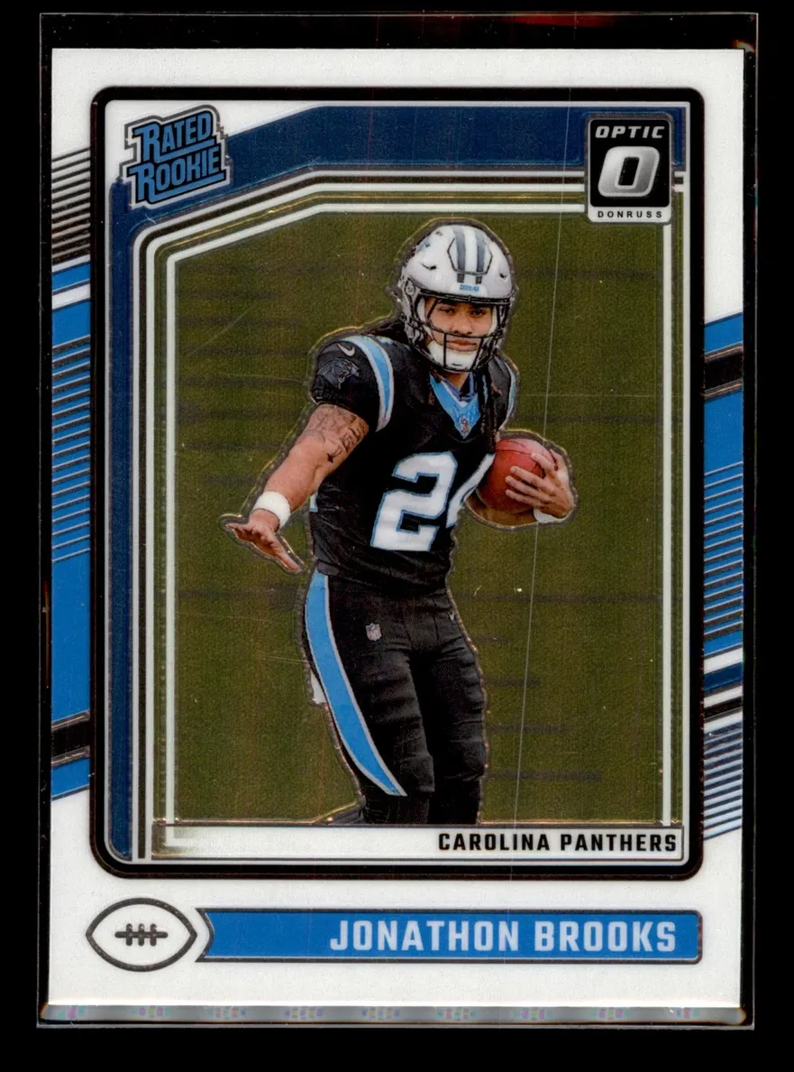 2024 Donruss Optic Football Jonathon Brooks #258 PSA 10