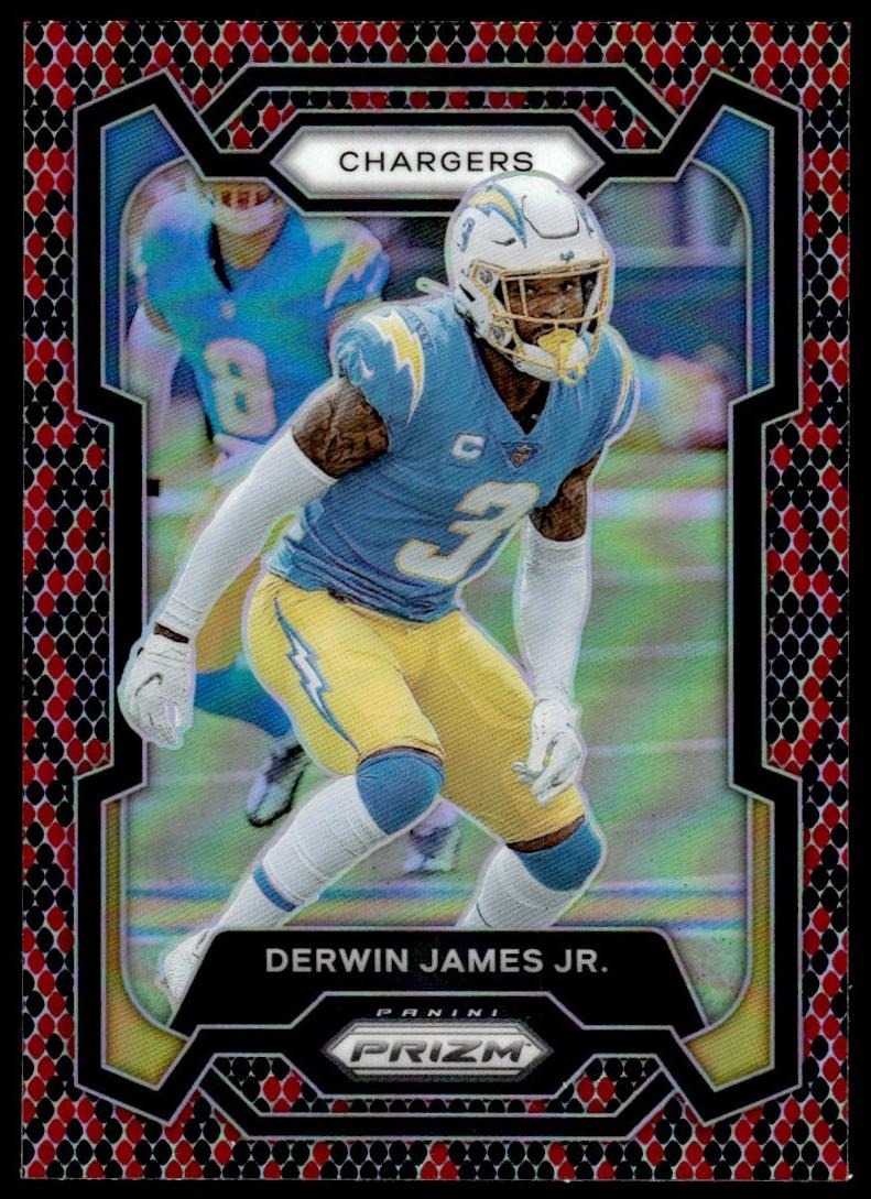 2023 Panini Prizm Football Snakeskin Derwin James Jr. #155 PSA 10