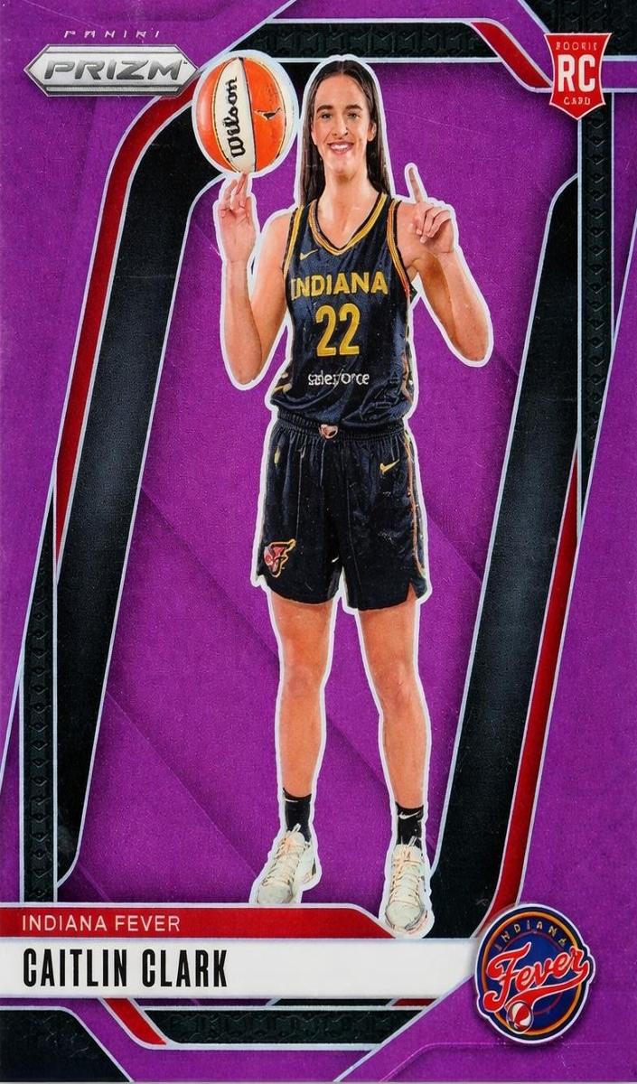 2024 Panini Prizm WNBA Basketball Purple Caitlin Clark #145