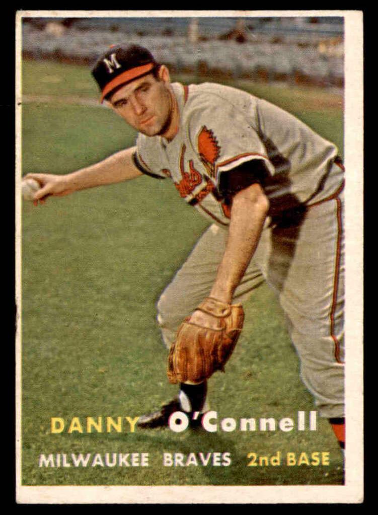 1957 Topps Baseball Danny O'Connell #271 PSA 7