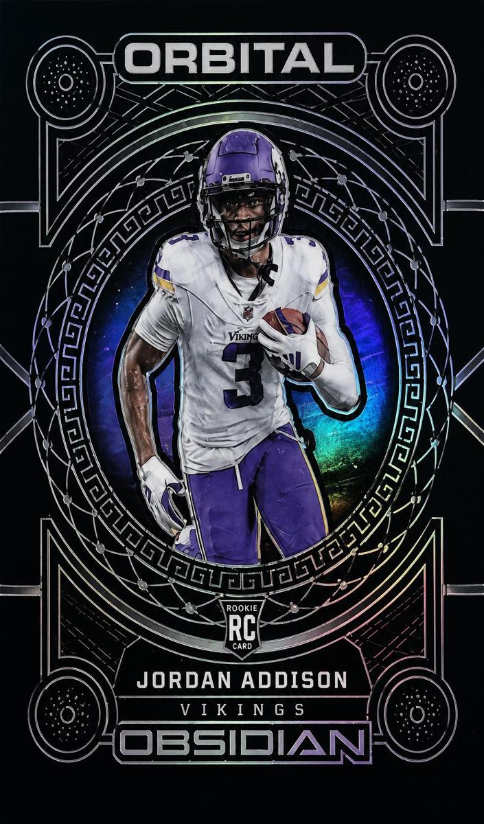 2023 Panini Obsidian Football Jordan Addison #15