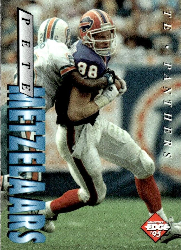 1995 Collector's Edge Football Pete Metzelaars #27