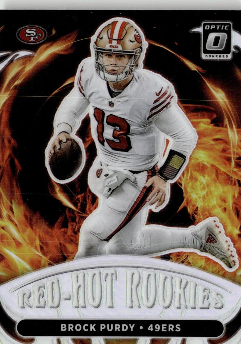 2022 Donruss Optic Football Brock Purdy #RHR-1 PSA 9