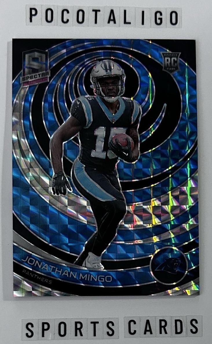 2023 Panini Spectra Football Interstellar Jonathan Mingo #142
