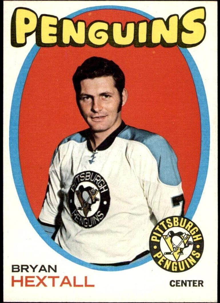1971 Topps Hockey Bryan Hextall #16