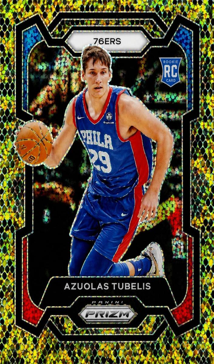 2023 Panini Prizm Basketball King Snake Azuolas Tubelis #283
