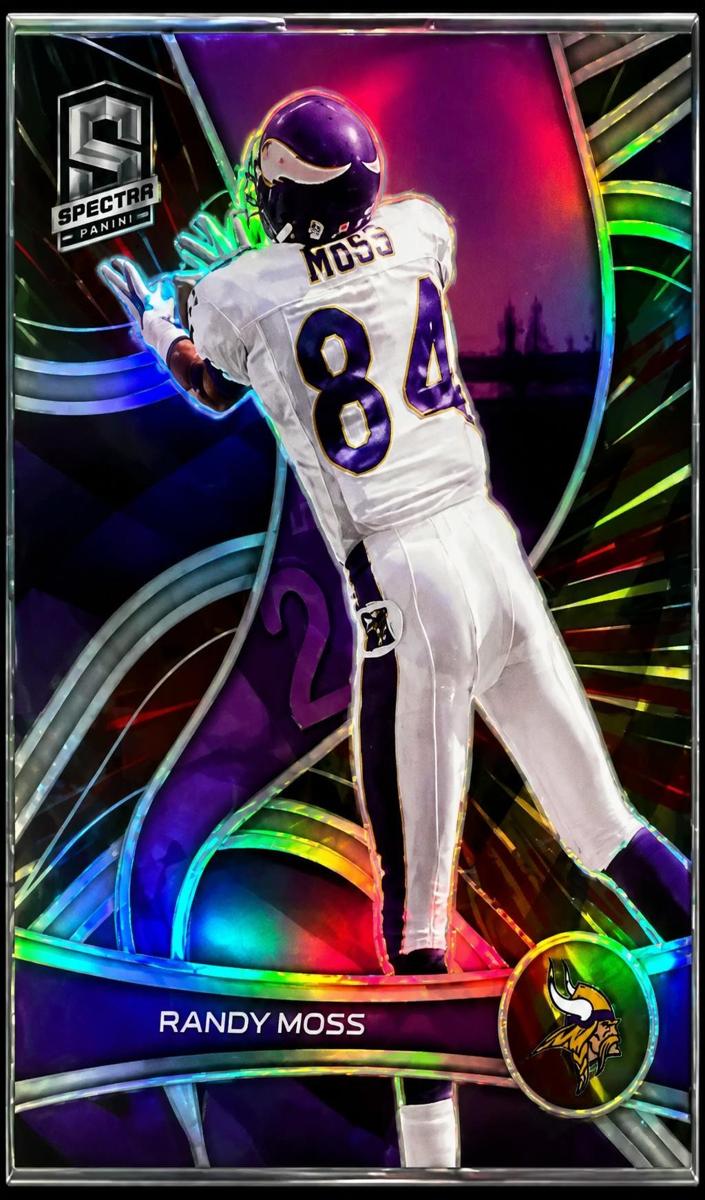 2022 Panini Spectra Football Hyper Randy Moss #119