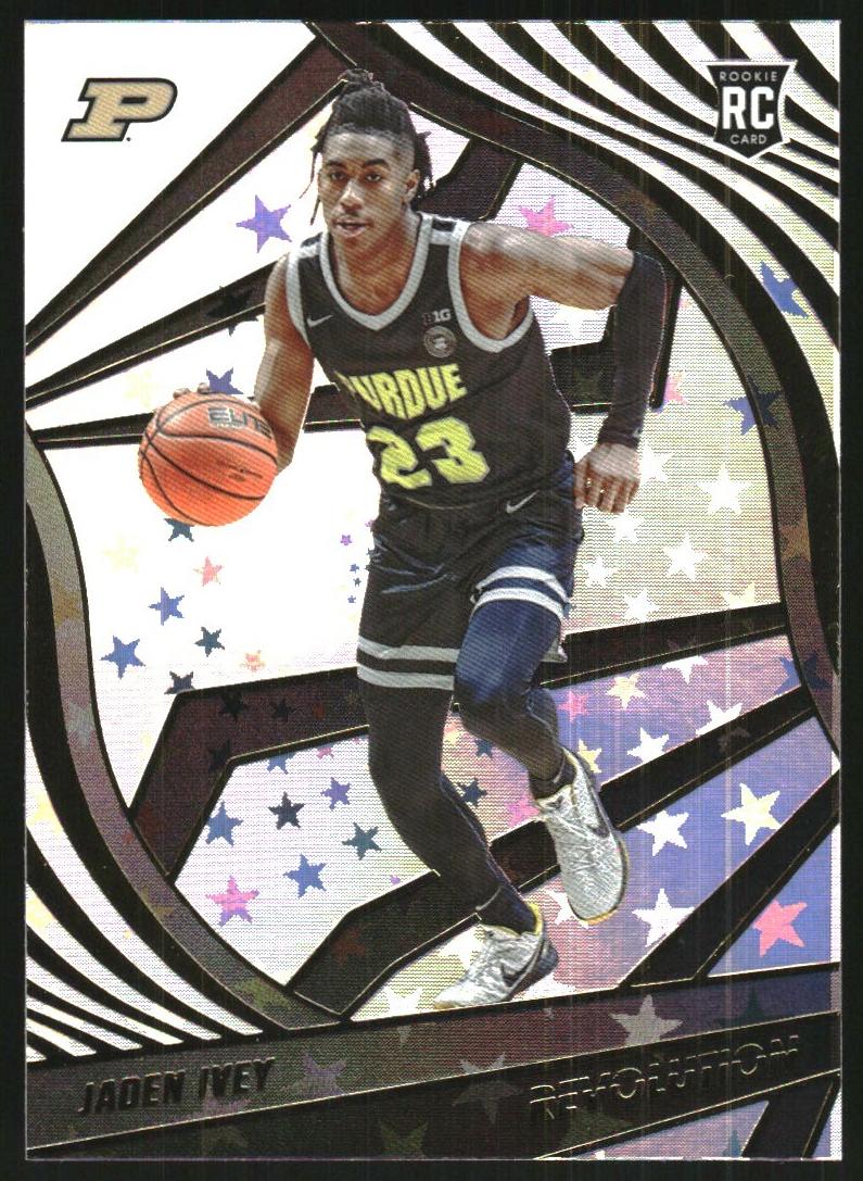 2022 Panini Chronicles Draft Picks Basketball Astro Jaden Ivey #8 PSA 9